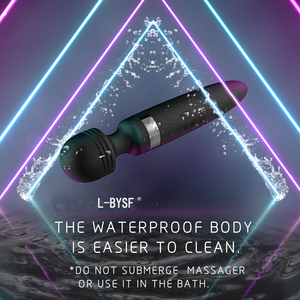 Ad alta frequenza multi-velocità palmare Wand AV massaggiatore potente grande-capacità alimentato a batteria vibratore per personale <span class=keywords><strong>Total</strong></span> <span class=keywords><strong>Body</strong></span> - Product Image 4