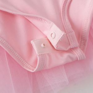 Body da Balletto Senza Maniche con Paillettes e Tulle, Abito <span class=keywords><strong>Tutù</strong></span> per Ballerine, Costume da Scena per Ragazze, Outfit per Compleanno - Product Image 6