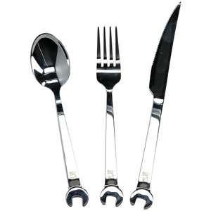 Juego de cubiertos KS TOOLS, 6x3 piezas - Product Image 1