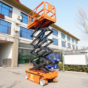 Plateforme de travail aérienne mobile électrique portable de 6m, 8m, 10m, 12m, 14m, élévateur à ciseaux, petit élévateur vertical - Product Image 2
