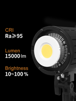 Tianmei-lanterne LED CRI 95 +, 100W, blanc chaud/froid, monture Bowens, souple, éclairage continu, avec télécommande, pour Studio/vidéo en direct