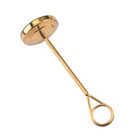 Support de carte de table rond en acier inoxydable pour hôtel, restaurant, mariage - Vente en gros