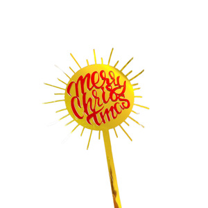 Adorno Acrílico para Pastel con Diseño de Miel y Dulzura, Decoración Navideña para Fiestas, 2761 2762 2763 2764 2765 - Product Image 4