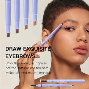 Crayon à sourcils double embout le plus populaire, longue tenue, résistant à l'eau et à la transpiration, 2-en-1, séchage rapide, avec brosse intégrée - Product Image 5