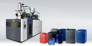 Machine de moulage par extrusion-soufflage de <span class=keywords><strong>jerrycan</strong></span> en plastique empilable de <span class=keywords><strong>50L</strong></span> 60L faisant des jerrycans en HDPE de <span class=keywords><strong>jerrycan</strong></span> - Product Image 2