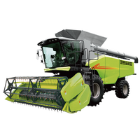 Moissonneuse-batteuse agricole TF150 de haute qualité, vente chaude en Chine, capacité d'alimentation de 15 kg/s