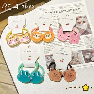 बच्चों के लिए प्यारा कार्टून जानवरों का हेयरबैंड जापान दक्षिण कोरा राजकुमारी हेयर एक्सेसरीज फल डिजाइन लड़के लड़कियों के लिए कोई चोट नहीं - Product Image 2