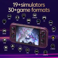 Consola de Juegos Portátil Mini RG50XX, Pantalla HD de 5 Pulgadas, Wi-Fi, Más de 19 Simuladores, 20000 Juegos, Joystick 3D Dual, Linux, 2 GB de RAM, Batería de 3000 mAh