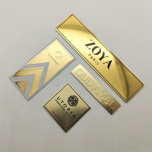 Custom <strong>Perfume</strong> Metal Label Printing/<strong>embossed</strong> logo <strong>Sticker</strong> - Product Image 5