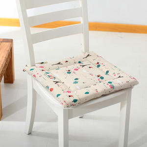 Coussin de siège en coton et lin, fermeté moyenne, 40x40cm, 45x45cm, 50x50cm, pour chaise de bureau, sol, bureau, salon - Product Image 3