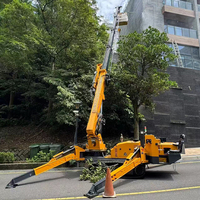 Mini-grue araignée diesel KUUGAO la plus vendue, capacité multi-tonnes, hauteur de levage 15m, rotation 360°, démarrage électrique, haute performance