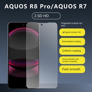 ฟิล์มป้องกันสำหรับ AQUOS R7 /leitz R8 pro/ R8s Pro ฟิล์มกันฝุ่น LEITZ3 Asahi nitrate. สีน้ำเงินเต็มถังค้นหา - Product Image 2