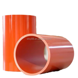 OEM tubo condotto elettrico canalizzazione 80mm 100mm programma 40 testa tonda CPVC MPP PVC cavo sotterraneo fornitura - Product Image 5