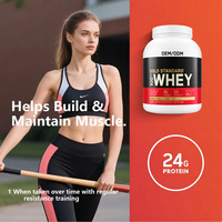Isolat de protéines de lactosérum de qualité supérieure OEM/ODM, 100 % poudre, absorption rapide, instantané, pour la récupération musculaire après l'entraînement, nutrition sportive
