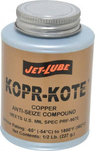 JET-LUBE todas las series NIKAL/550/AP1 AP-1/Alco-EP-73 Plus/EP73/21/NCS-30 ECF/NCS30/KOPR-KOTE/Deacon 770-L P/RUBBER/CB2 CB 2/NLGI - Product Image 2