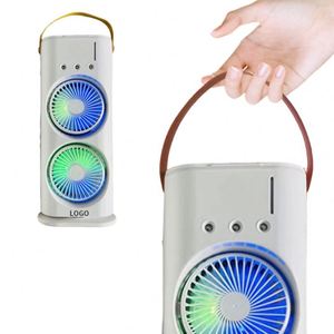Humidificateur à brume froide rechargeable 2025 avec double générateur de brume et ventilateur à réservoir d'eau pour le bureau - Product Image 1