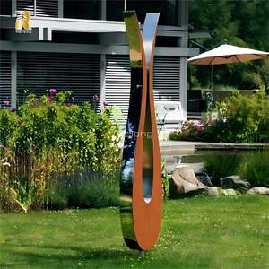 RELONG Custom Outdoor <strong>Garden</strong> Large Metal Corten Abstract Art <strong>Sculpture</strong> <strong>for</strong> <strong>Sale</strong> - Product Image 5