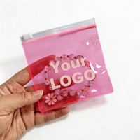 Impression de logo personnalisé sur vêtements imperméables, emballage personnalisé avec fermeture éclair, sacs personnalisés, sacs en PVC