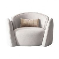 Fauteuil individuel décontracté pour salon GEDO Design 2026, en tissu technologique unique, personnalisable et créatif, best-seller