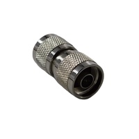 Adaptateur de connecteur coaxial RF N mâle-N mâle 50 Ohms en cuivre, personnalisation ODM/OEM acceptable pour les instruments de mesure et de test