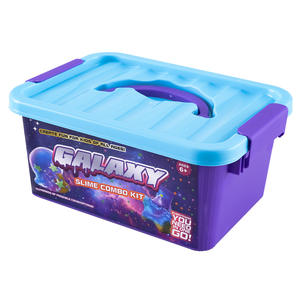 Set de Arcilla de 12 Colores para Manualidades DIY: Slime de Burbujas Efecto Cielo Estrellado, Lodo de Cristal y Lodo Acuático, Juguete de Lodo de Agua, Set Galaxia Cielo Estrellado - Product Image 6