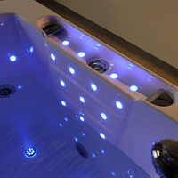 Baignoire Bébé Pliante Moderne en Forme de Couronne, Baignoire de Qualité pour Bébé, Installation Autonome, Drainage, Massage, Bain à Remous