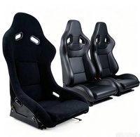 Cockpit de simulation de course complet 4080 avec siège baquet et supports pour volant et pédales – Rig de simulateur de course robuste pour jeux de conduite