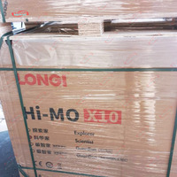 Módulos PV de vidrio dual tipo N IP68 Longi Himo X10 de 640 ~ 665M, paneles BC con 144 celdas