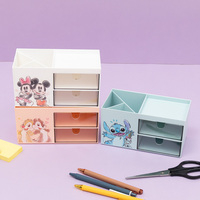 Organisateur de stylos coloré multi-compartiments flexible à 6 sections pour fournitures scolaires, boîte de rangement de papeterie de bureau, fabriqué en Chine, modèle Bf143
