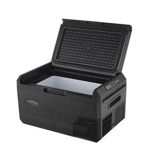 Réfrigérateur de voiture portable à double usage, compresseur silencieux, refroidissement rapide, design extérieur. - Product Image 4