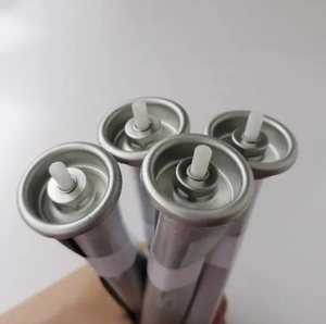 Bomboletta spray in alluminio vuota sulla <span class=keywords><strong>valvola</strong></span> per erogare liquidi gel creme e lozioni - Product Image 4