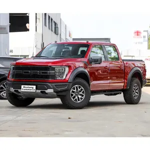 سيارة جديدة 2023 For d F-150 Raptor سيارات تعمل بالبنزين 5 مقاعد 3.5T 10AT 4x4 شاحنة التحميل