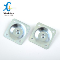 Zinc Plated Square Flat Washer, Steel Metal Stamping Washer for Furniture Hardware