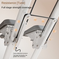 Macyo Home Gym Fitness Escalier Grimpeur Vertical Machine avec écran LED Montre Calorie Fonction Nouvelle Version pour l'entraînement