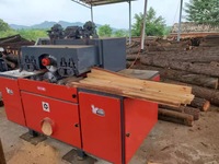 Scie circulaire verticale multi-lames ALWI pour le bois, haute efficacité, 30 kW, largeur de travail 500 mm, 380 V