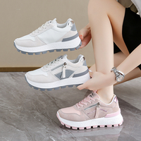 Nouvelles baskets coréennes pour femmes 2026 – Élégantes, confortables et polyvalentes, chaussures décontractées à plateforme, baskets de sport respirantes pour femmes