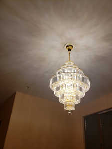 De Lujo k9 candelabro de cristal de <span class=keywords><strong>las</strong></span> lámparas de luz Decoración de casa decoración de <span class=keywords><strong>restaurante</strong></span> lámpara colgante - Product Image 3