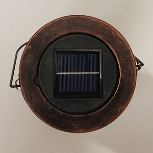 Lámpara <span class=keywords><strong>Solar</strong></span> LED portátil para exteriores, luz de jardín con diseño de mariposa, rosa, flor hueca, venta al por mayor - Product Image 6