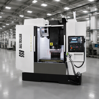 Centre d'usinage vertical CNC VMC855 avec châssis en fonte pour l'usinage de pièces automobiles et de quincaillerie