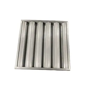 Dapur Komersial Exhaust Range Hood Aluminium Filter