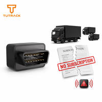 Traceur GPS OBD 4G sans abonnement pour flotte de camions avec positionnement en temps réel (GPS, BDS, LBS), géolocalisation et alarme de vibration