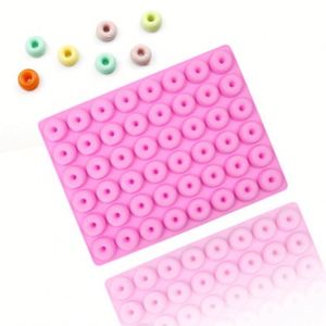 Molde de Silicona Ecológico de 48 Cavidades Cilíndricas para Gomitas, Chocolates y Resina, Libre de BPA, OEM/ODM - Product Image 1