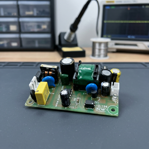 Module d'alimentation à découpage DC-DC, carte PCB, transformateur, condensateurs, redresseur, régulateur, électronique, appareils industriels 12V 1A - Product Image 2
