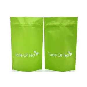 Дешевый пластиковый пакет для упаковки зеленого чая с принтом на заказ