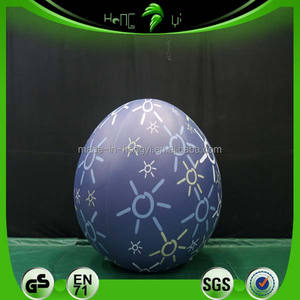 Œuf gonflable géant hermétique avec motifs décoratifs pour expositions extérieures et décorations de Pâques gonflables - Product Image 5