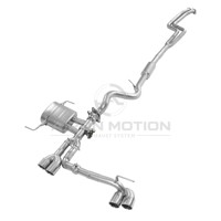 Pour BMW E90 E92 E93 325i 330i N52, échappement cat-back performant en acier inoxydable de qualité supérieure, en stock et livraison rapide