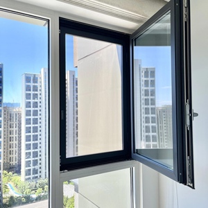 Ventanas Abatibles y Fijas de Alta Eficiencia Energética, Insonorizadas e Impermeables, con Marco de Aleación de Aluminio, Vidrio Templado y Malla de Acero Inoxidable para el Hogar - Product Image 2