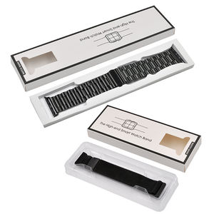 <span class=keywords><strong>Caja</strong></span> de Embalaje <span class=keywords><strong>para</strong></span> Correa de Reloj <span class=keywords><strong>Apple</strong></span>, Compatible con <span class=keywords><strong>Correas</strong></span> de Nailon, Milanesas, Silicona, Metal, Acero Inoxidable y Cuero - Product Image 1