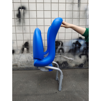 Chaises de stade pliantes de haute qualité en plastique creux, sièges de stade rabattables