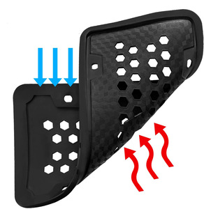 Hot bán Silicone đen tấm giấy phép khung bền chúng tôi tiêu chuẩn tấm giấy phép khung với lỗ nước - Product Image 4